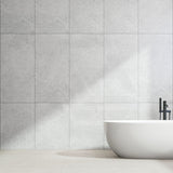 Flat-Alps White Stone Look In & Out 300/600/1200mm Tile