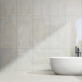 Jade Beige Marble Look Polished 600/1200mm Tile
