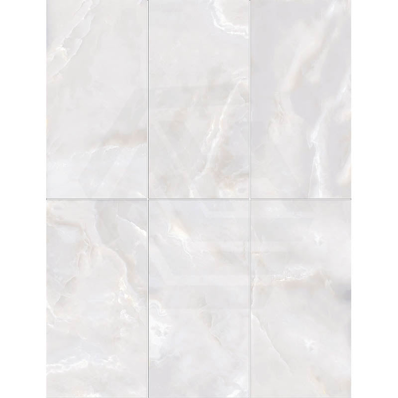 Jade White Marble Look Soft Matt 600/1200mm Tile