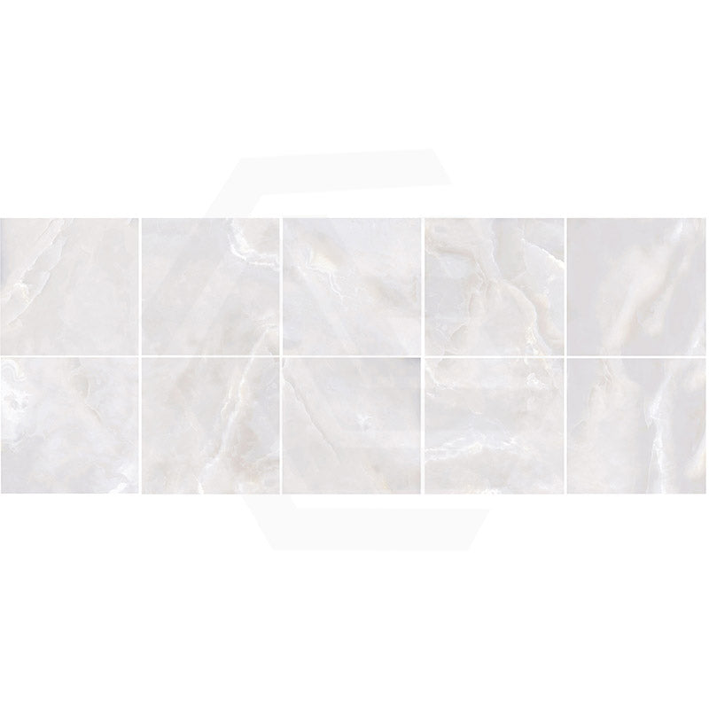 Jade White Marble Look Soft Matt 600/1200mm Tile