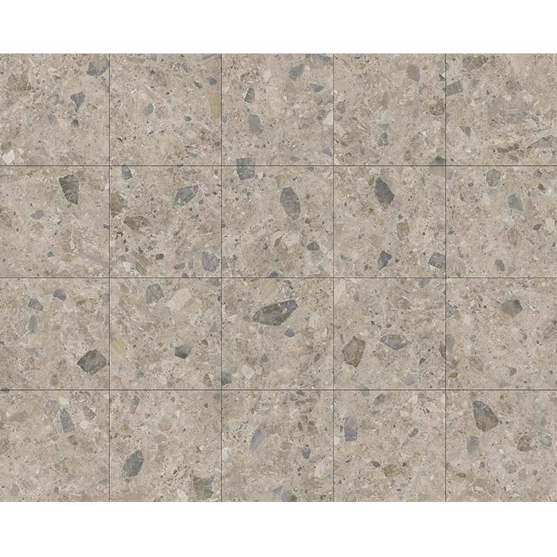 Luxstone Natural Terrazzo Look In & Out 600x600mm Tile