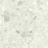 Luxstone White Terrazzo Look In & Out 600x600mm Tile