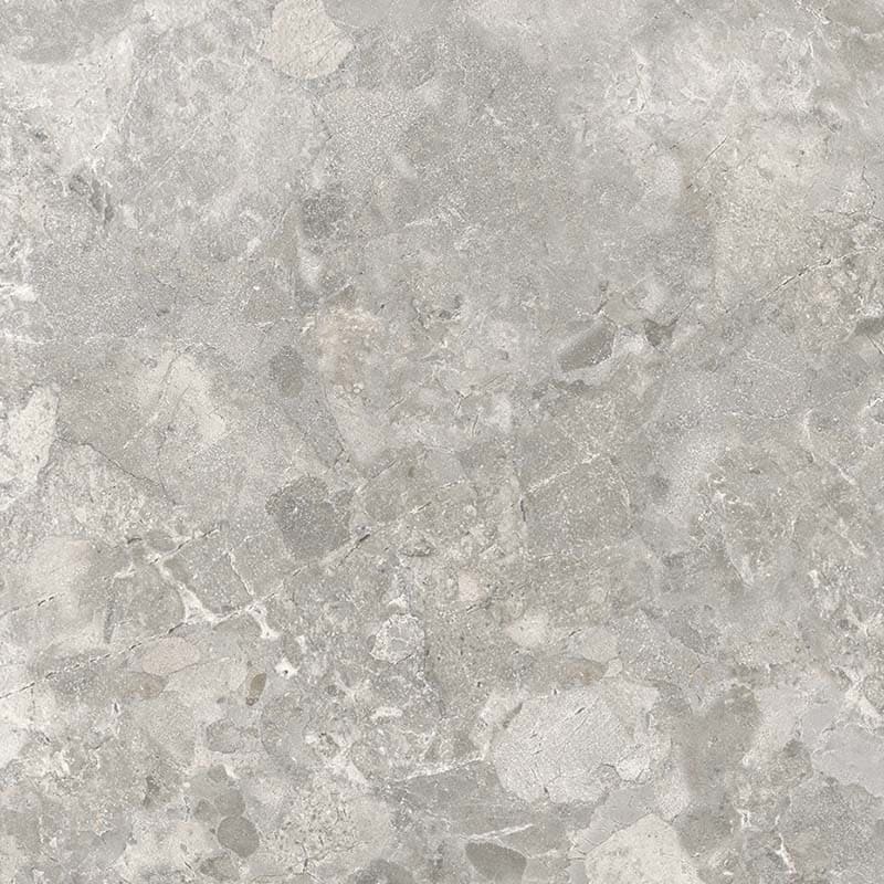 Matera Grey Stone & Terrazzo Look StoneTouch Tec 600x600mm Tile