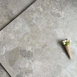 Matera Grey Stone & Terrazzo Look StoneTouch Tec 600x600mm Tile