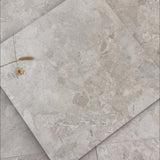 Matera White Stone & Terrazzo Look StoneTouch Tec 600x600mm Tile