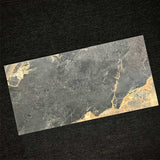 Monash Black Marble Look Matt 600/1200mm Tile