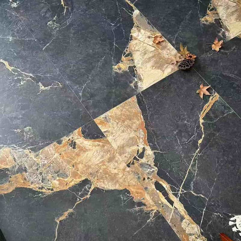 Monash Black Marble Look Matt 600/1200mm Tile