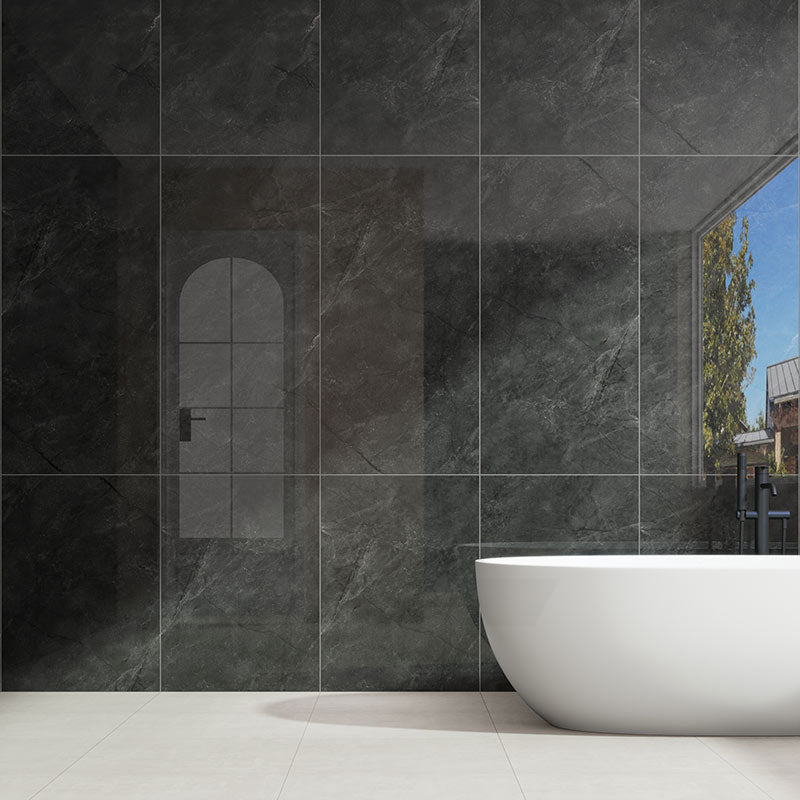 Origin Black Stone Look Polished 600/1200mm Tile