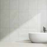Origin White Stone Look Matt 300/600/1200mm Tile