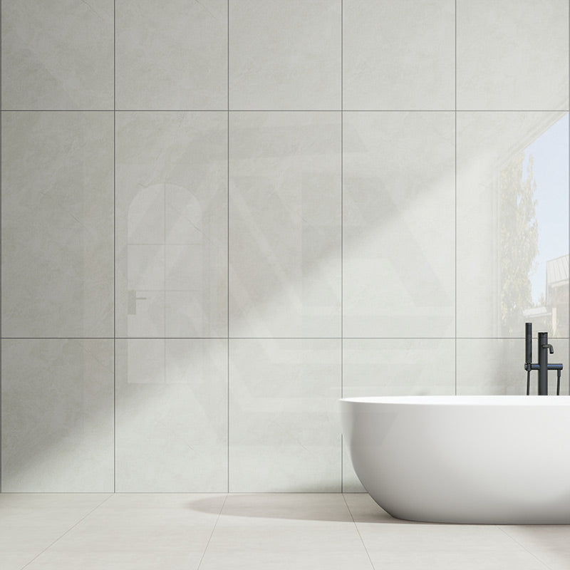 Origin White Stone Look Polished 300/600/1200mm Tile