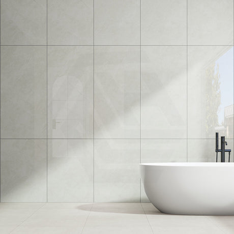 Origin White Stone Look Polished 300/600/1200mm Tile