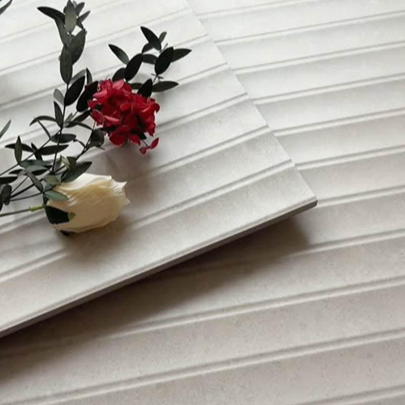 Flat-Alps Silver Stone Look Flute 600x1200mm Tile