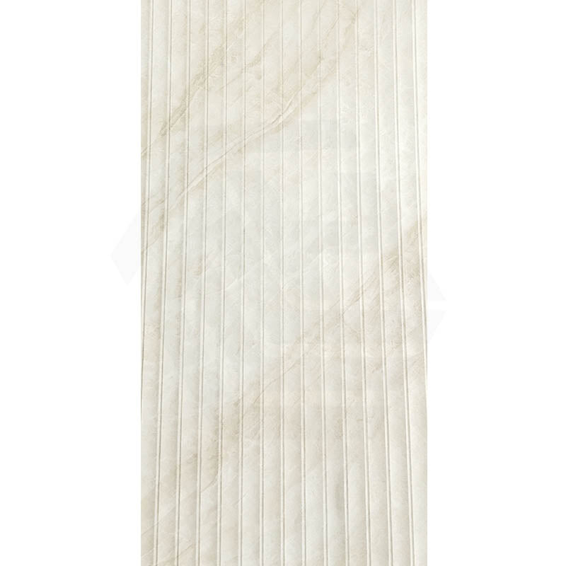 Taj Mahal Ivory Marble Look Flute 600x1200mm Tile