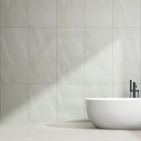 Tasmania Ivory Stone Look Matt 600/1200mm Tile