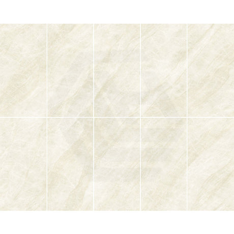 Taj Mahal Ivory Marble Look Soft Matt 600x1200mm Tile