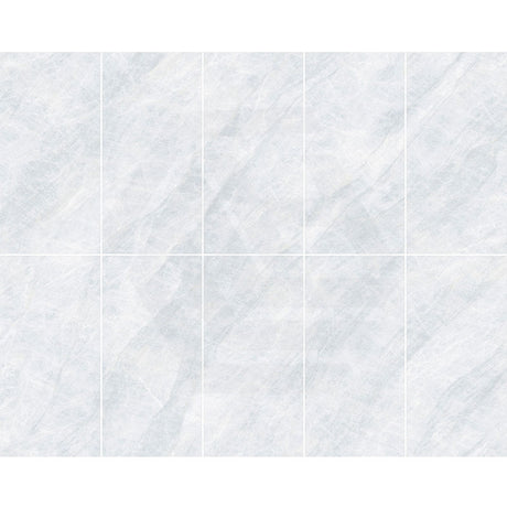 Taj Mahal Silver Marble Look Soft Matt 600x1200mm Tile
