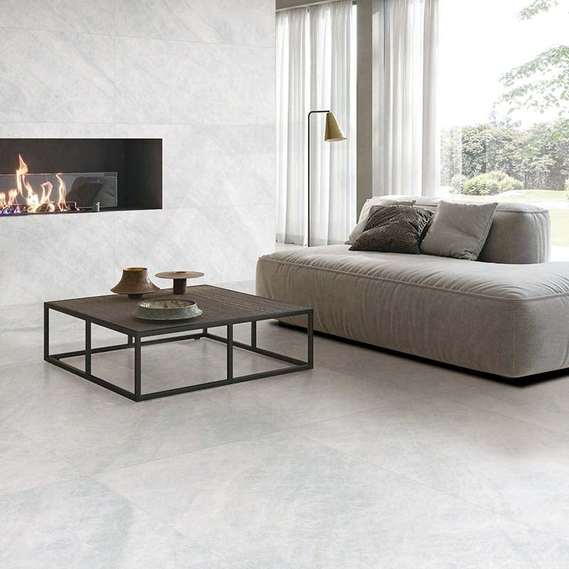 Taj Mahal Silver Marble Look Soft Matt 600x1200mm Tile
