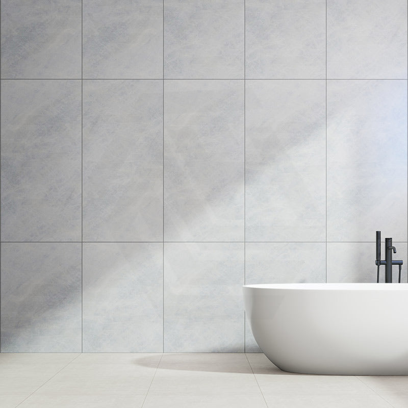Taj Mahal Silver Marble Look Soft Matt 600x1200mm Tile