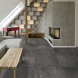 Hispanian Nero Dark Grey Matt Concrete Look 300/600mm Tile