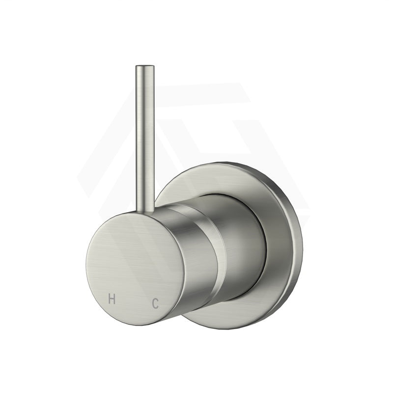 N#1(Nickel) Opus Brushed Nickel Shower/Bath Wall Mixer Level Up