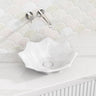 410x410x120mm Flower Shape Above Counter Basin Ceramic In Various Colour