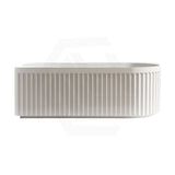 Infinity ARTEMIS Left/Right Acrylic Corner Bathtub NO Overflow 1500/1700mm - Matte White