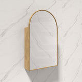 Bianco 550x900mm Arch Plywood Wall Hung Shaving Cabinet Variant Colour Available
