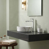 Ceramic Basin Above Counter Round Carrara Marble 360x360x120mm - In Various Colour