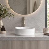 Above Counter Ceramic Basin Round Shape for Bathroom 310x310x110mm - Various Colour