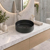 Above Counter Ceramic Basin Round Shape for Bathroom 310x310x110mm - Various Colour