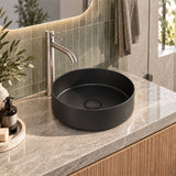 Above Counter Ceramic Basin Round Shape for Bathroom 310x310x110mm - Various Colour
