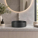 Above Counter Ceramic Basin Round Shape for Bathroom 310x310x110mm - Various Colour