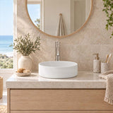 Above Counter Ceramic Basin Round Shape for Bathroom 310x310x110mm - Various Colour
