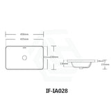 20/40/60mm Gloss Silk White Stone Top Quartz with Inset Basin