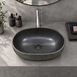 Oval Porcelain Above Counter Basin Bathroom Wash Art Basin Racetrack 475x340x130mm