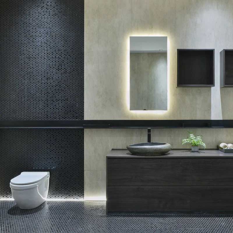 Oval Porcelain Above Counter Basin Bathroom Wash Art Basin 580x370x120mm