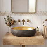 Oval Porcelain Above Counter Basin Bathroom Wash Art Basin 470x320x140mm