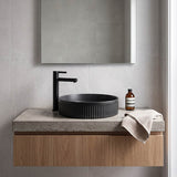 Round Above Counter Ceramic Basin 405x405x100mm - Various Colour