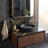 Round Above Counter Ceramic Basin 405x405x100mm - Various Colour