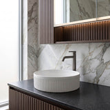 Round Above Counter Ceramic Basin 405x405x100mm - Various Colour