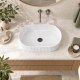 Oval Ceramic Above Counter Basin 500x320x120mm - Variant Colour