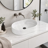 Oval Ceramic Above Counter Basin 500x320x120mm - Variant Colour