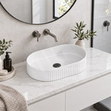 Oval Ceramic Above Counter Basin 500x320x120mm - Variant Colour