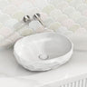 450x360x140mm Oval Above Counter Ceramic Basin In Various Colour