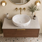 Oval Above Counter Ceramic Basin 450x360x140mm - Various Colour