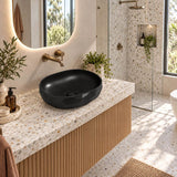 Oval Above Counter Ceramic Basin 450x360x140mm - Various Colour