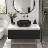 Oval Above Counter Ceramic Basin 450x360x140mm - Various Colour
