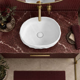 Oval Above Counter Ceramic Basin 450x360x140mm - Various Colour