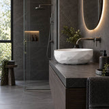 Oval Above Counter Ceramic Basin 450x360x140mm - Various Colour