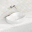 600X385X135Mm Oval Above Counter Ceramic Basin Gloss White Basins
